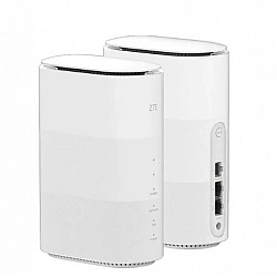 ZTE G5B Gigabit Ethernet Dual-Band (2.4 GHz 5 GHz) Wi-Fi 6 Wireless Router in White (ZTE G5B)