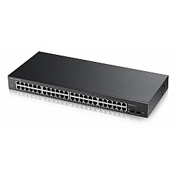 Zyxel GS1900-48 V2 Smart Managed Switch 48x Gigabit Ethernet, Layer 2, Rackmount