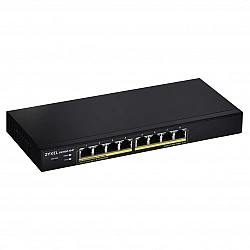 Zyxel GS1900-8HP v3 PoE Managed L2 Gigabit Ethernet (10/100/1000) Power over Ethernet (PoE) Black