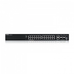 ZyXEL XGS2220-30 - Managed - L3 - Gigabit Ethernet (10/100/1000) - Rack-Einbau