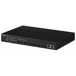 ZYXEL XS1930-12F, 10-PORT 10G SMART MANAGED FIBER SWITCH, 2 MULTI-GIGABIT PORTS, HYBRID MODE, STANDALONE OR NEBULAFLEX CLOUD