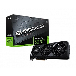 MSI GeForce RTX 5070 Ti 16G SHADOW 3X OC NVIDIA 16 GB GDDR7 BULK
