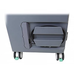 Ergotron Zip40 - Wagen laden und Management - für 40 Tablets / Notebooks - verriegelbar - Stahl - Grau, weiß - Bildschirmgröße: bis zu 39,6 cm (bis zu 15,6 Zoll)