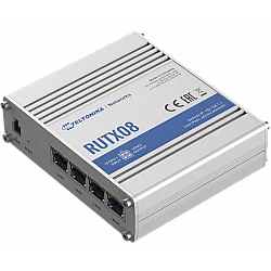 Teltonika RUTX08 wired router Gigabit Ethernet Stainless steel