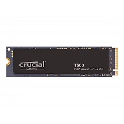 SSD diskas Crucial T500 1TB M.2 NVMe 2280 PCIe 4.0 su radiatoriumi