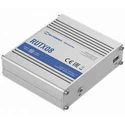 Teltonika RUTX08 wired router Gigabit Ethernet Stainless steel