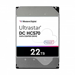 Vidinis kietasis diskas WESTERN DIGITAL Ultrastar DC HC570 22TB 512MB 7200RPM SAS