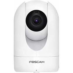 FOSCAM R4M Überwachungskamera, Weiß [4 MP Super HD, WLAN, 1x LAN, Zweiwege-Audio, 10m Nachtsicht] Typ: InnenkameraAuflösung: 2304 x 1536 PixelVerbindung: WLAN, 1x 10/100Mbit/s RJ45Besonderheiten: F2.2, 4mm Brennweite, bis zu 10m NachtsichtFarbe: Weiß (R4M)