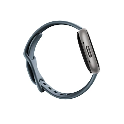 Versa 4 | Smart watch | NFC | GPS (satellite) | AMOLED | Touchscreen | Activity monitoring 24/7 | Waterproof | Bluetooth | Wi-Fi | Waterfall Blue/Platinum