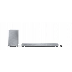 Sharp 3.1.2 Dolby Atmos/DTS:X Soundbar with Wireless Subwoofer HT-SBW53121(SL) 550 W Bluetooth Silver Wireless connection