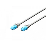 Patch cord U/UTP kat.5e PVC 0,5m blue