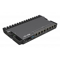 Mikrotik RB5009UPR+S+IN wired router 2.5 Gigabit Ethernet, Gigabit Ethernet Black