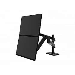 Ergotron LX Pro - Befestigungskit (Doppelarm) - modular - für 2 LCD-Displays - Aluminium - Schwarz - Bildschirmgröße: bis zu 68,6 cm (bis zu 27 Zoll) (45-690-292)