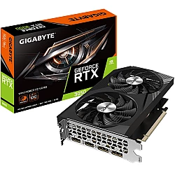 Vaizdo plokštė NVIDIA GIGABYTE GV-N3050WF2OCV2-8GD 8GB GDDR6 PCIe 4.0