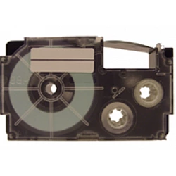 Casio XR-18WE1 - Selbstklebende Etiketten - Schwarz auf Weiß - Rolle (1,8 cm x 8 m) 1 Rolle(n) - für Disc Title Printer CW-L300, KL 170, 780, 8100, Labemo MEP-K10 (XR-18WE1)