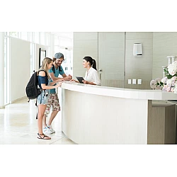 NETGEAR SXK80 Orbi Pro WiFi 6 Business-Tri-Band-Mesh-AX6000-System mit 1 Router SXR80 und 1 Satellit SXS80