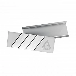 M2 Pro Silver - SSD cooler for M.2 hard disks - heat sink-radiator - silver