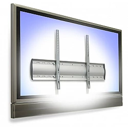 Ergotron WM Low Profile Wall Mount - Befestigungskit (Wandplatte, Befestigungen, 2 Klammern) für LCD-/Plasmafernseher - Aluminium, Stahl - Silber - Bildschirmgröße: von 81,30cm (32)  - Wandmontage möglich (60-604-003)