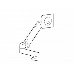 Ergotron LX Pro - Befestigungskit (Monitorarm) - Konstante Krafttechnologie - für Flachbildschirm - Erweiterungskit - Aluminium - Schwarz - Bildschirmgröße: 86.4 cm (34")
