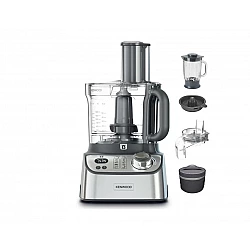 Kompakt-Küchenmaschine MultiPro XL Weigh+ (silber, 1.000 Watt, integrierte Waage, Mixaufsatz)