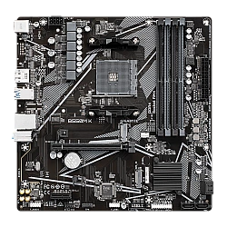 Pagrindinė plokštė GIGABYTE B550M K AM4 mATX DDR4 PCIe 4.0 2xM.2 HDMI DP