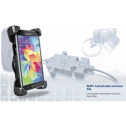 Bury 0-02-37-3300-0 - Tablet/UMPC - Aktive Halterung - Auto - Schwarz