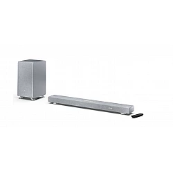 Sharp 3.1.2 Dolby Atmos/DTS:X Soundbar with Wireless Subwoofer HT-SBW53121(SL) 550 W Bluetooth Silver Wireless connection