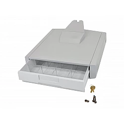 Ergotron StyleView Primary Storage Drawer, Single - Aufbewahrungsbox - Grau-Weiß - am Wagen montierbar (97-863)