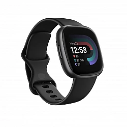 Turime | Versa 4 | Smart watch | NFC | GPS (satellite) | AMOLED | Touchscreen | Activity monitoring 24/7 | Waterproof | Bluetooth | Wi-Fi | Black/Graphite | ITwork sandėlyje!