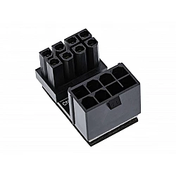 InLine - Netzteil - 8-poliger PCIe Power (M) bis 8-poliger PCIe Power (W) gewinkelt (26638E)