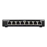 NETGEAR GS308-300PES network switch Unmanaged L2 Gigabit Ethernet (10/100/1000) Black