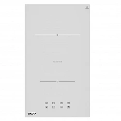 AKPO PIA 6802 WHITE induction cooktop - 2 fields