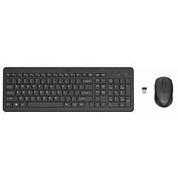 Zestaw klawiatura + mysz HP 330 Wireless Mouse and Keyboard Combo czarne 2V9E6AA