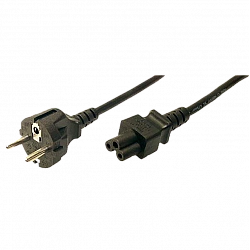LogiLink Stromkabel - CEE 7/7 (M) bis IEC 60320 C5