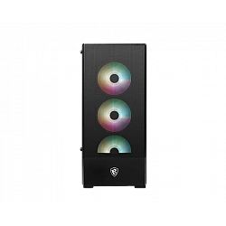 MSI PC Case MAG FORGE 112R Side window Black Mid-Tower Power supply included No ATX