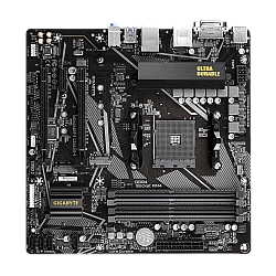 Pagrindinė plokštė Gigabyte B550M DS3H AM4 DDR4 PCIe 4.0 M.2 HDMI mATX