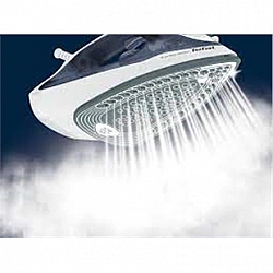 TEFAL FV2837E0 Steam Iron 2400 W Water tank capacity 150 ml Continuous steam 35 g/min Blue/White
