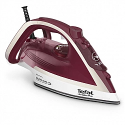 TEFAL FV6810E0 Ultragliss Plus Steam Iron 2800 W Water tank capacity 270 ml Continuous steam 50 g/min Steam boost performance 250 g/min Red/White