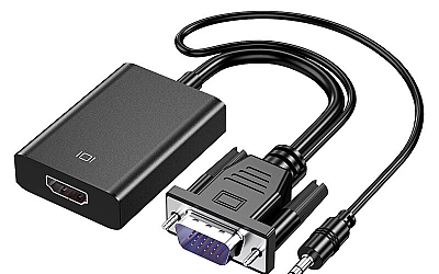 VGA to HDMI gidas sėkmingam prijungimui
