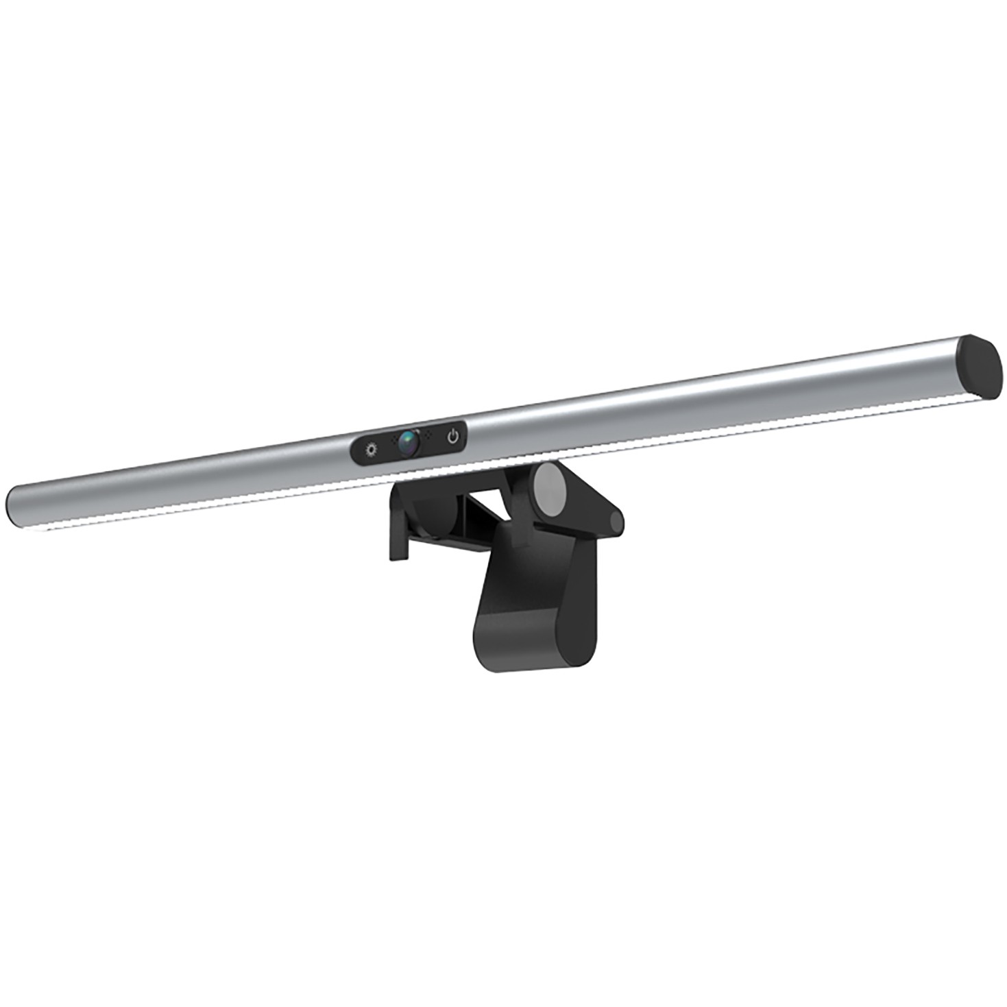 ITwork.lt: 4smarts 2in1 LightBar Pro Monitorlampe mit FullHD Webcam, silber (456486)