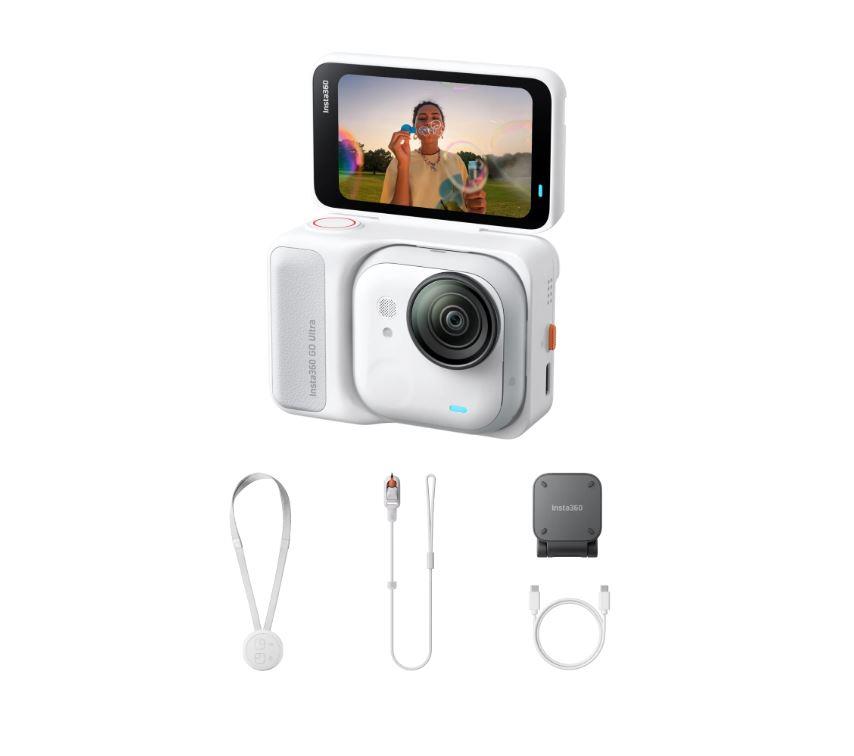 ITwork.lt: ACTION CAMERA GO ULTRA STAND./WHITE CINSABEA/WHITE INSTA360