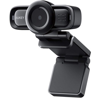 ITwork.lt: Aukey PC-LM3 Stream Series Autofocus Full HD Webcam with 1/3-CMOS Sensor  black