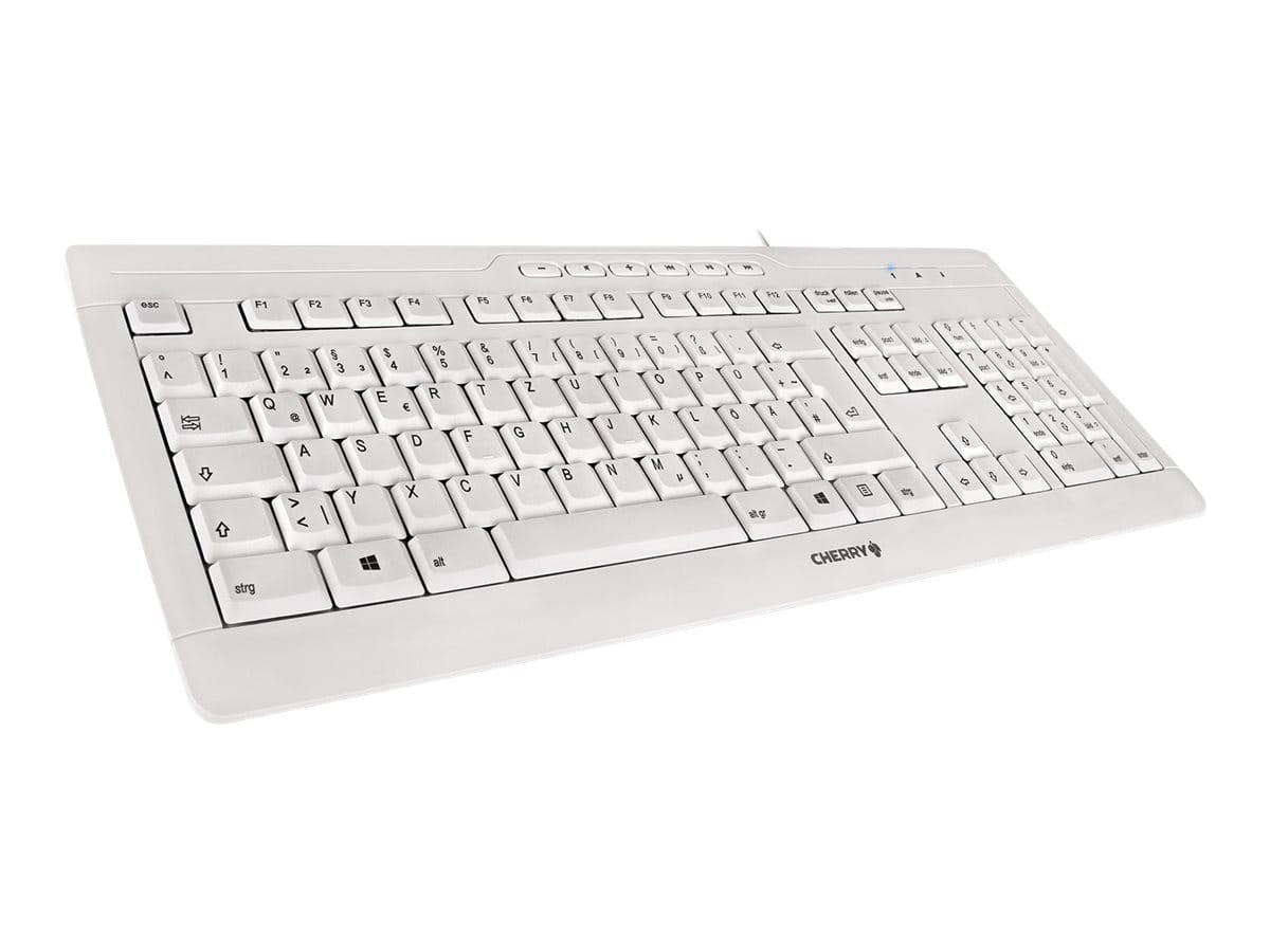 ITwork.lt: CHERRY STREAM 3.0 keyboard Office USB Swiss Grey