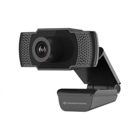 ITwork.lt: Conceptronic AMDIS01B AMDIS 1080P Full HD Webcam with Microphone, 2 MP, 1080p, 30 fps...