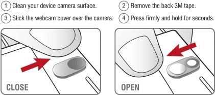 ITwork.lt: Delock Webcam Abdeckung für Notebook, Tablet und Smartphone 3er Pack silber