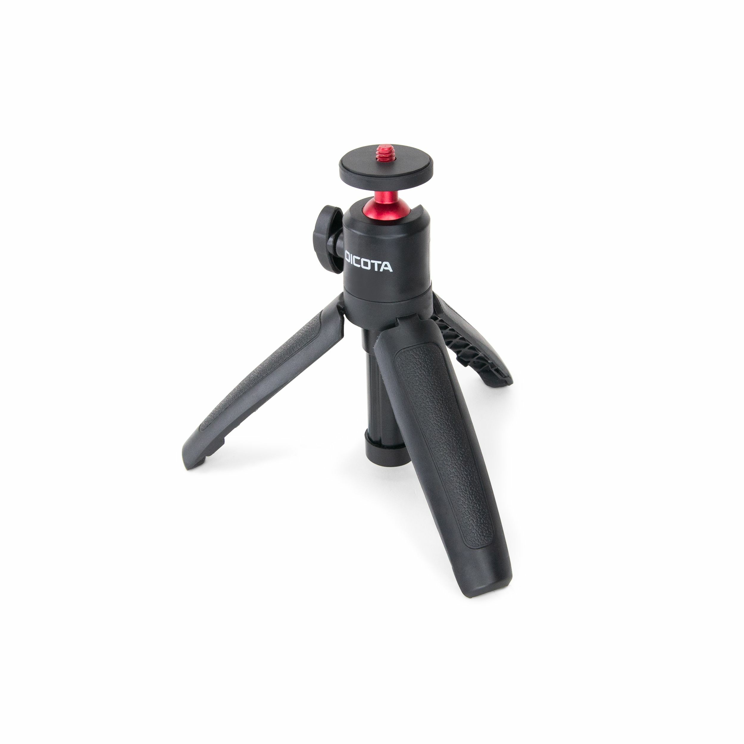 ITwork.lt: Dicota webcam tripod Working height = 147 - 245 mm Black Ball head