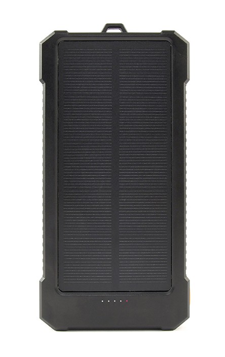 ITwork.lt: Gembird | Solar Power Bank | PB10-SOLAR-1 | 10000 mAh | Black