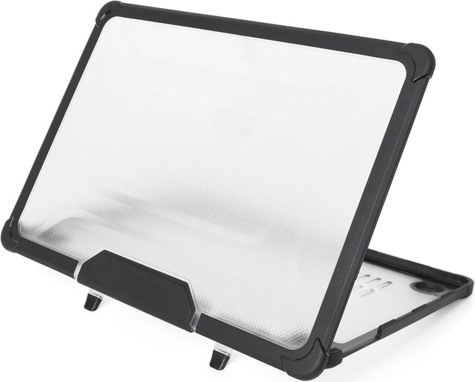 ITwork.lt: honju FIT Kickstand Case | Apple MacBook Air 15 (M2 2023) | schwarz/transparent | bul...