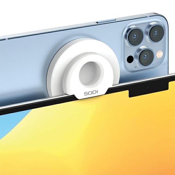 ITwork.lt: Inductive MagSafe holde r for MacBook white