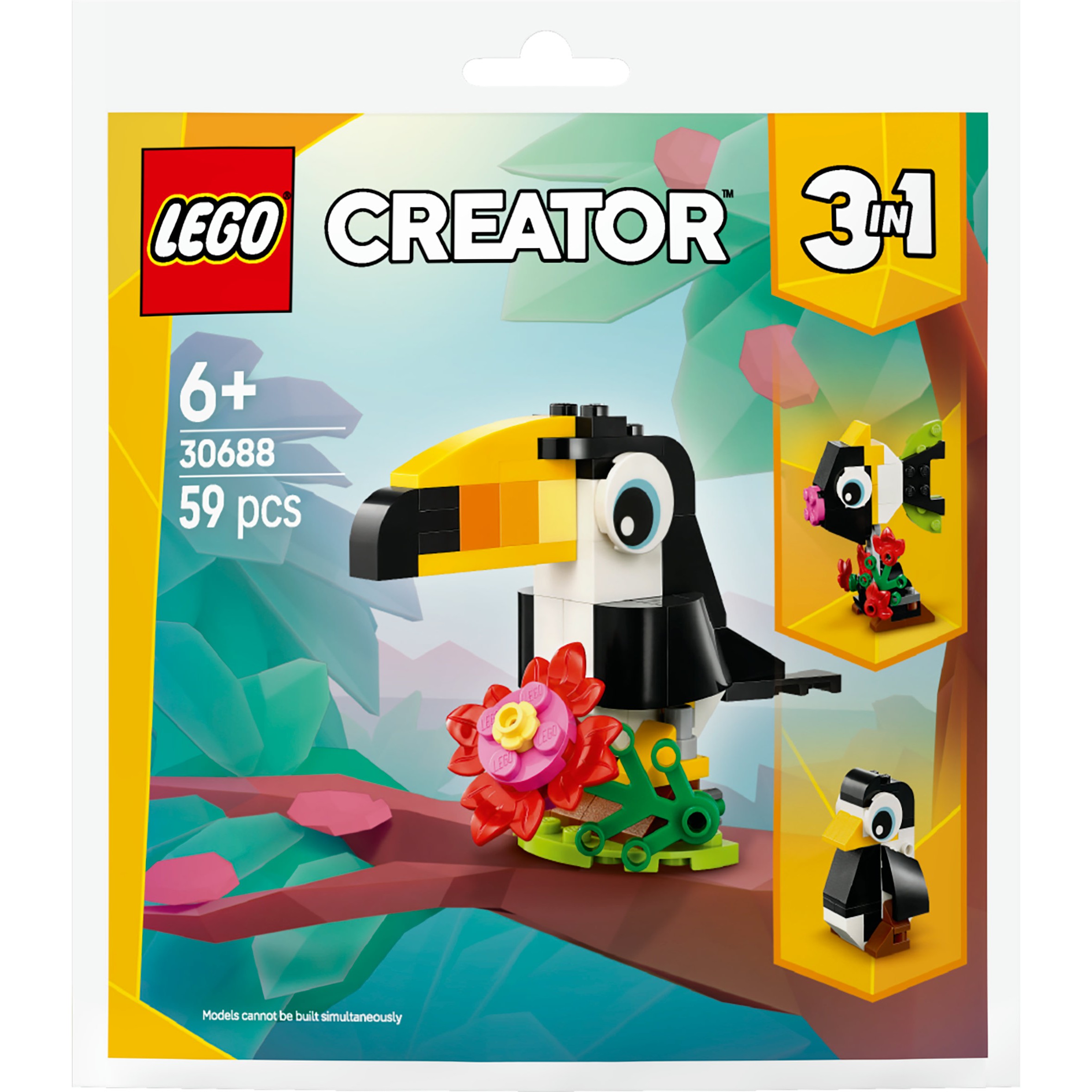 ITwork.lt: LEGO CREATOR 3 IN 1 30688 Tropical Toucan